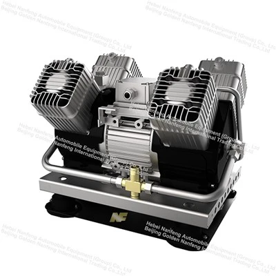 10bar Self-lubricating Piston Type Oil-free Air Brake Compressor Air Compressor best